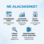 Amazon ürün araştırma excel hangi hizmetleri alacaksınız ?